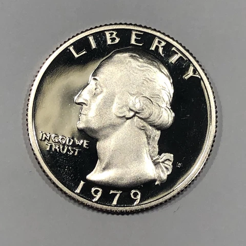 1979-S WASINGTON QUARTER PROOF (CLAD) DEEP CAMEO GEM * direct from proof set Cover