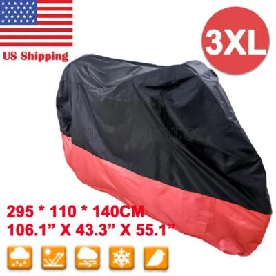 XXXL Motorcycle Cover for Suzuki Intruder Volusia VL VS 800 1400 1500 700 750 US Foto 1 de 4