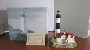 Harbour Lights BIG SABLE POINT, MI #228 LIGHTHOUSE SCULPTURE / FIGURINE~ BOX COA - Picture 1 of 8