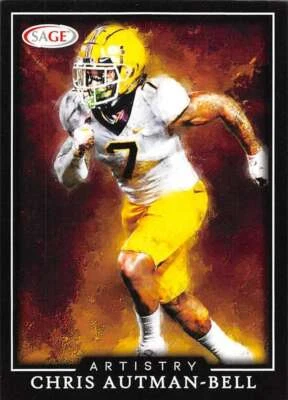 CHRIS AUTMAN-BELL RC 2022 Sage Low Series Artistry Black #ART-CAB ROOKI ID:30353 - Image 1 of 2