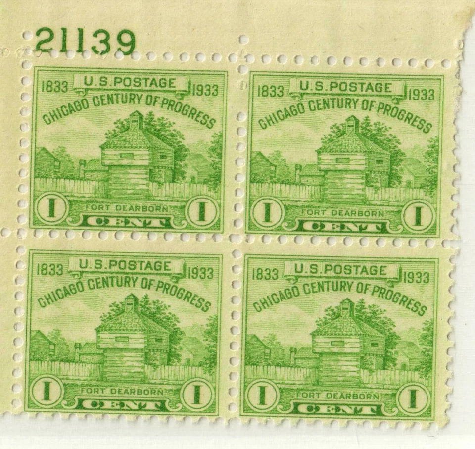 Scott 728 1¢ Century of Progress MNH Free shipping in USA! - Image 1 of 1