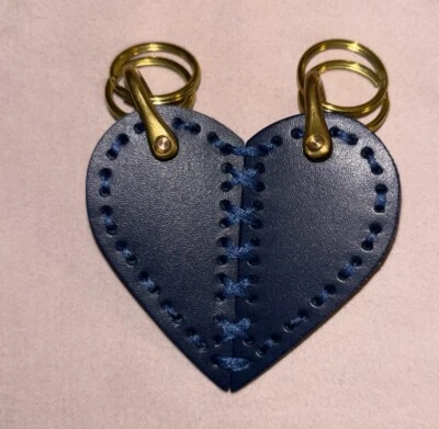 ФОРМА СЕРДЦА КОЖАНЫЙ БРЕЛОК - Изображение 1 из 3