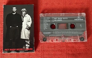 PET SHOP BOYS - CASSETTE TAPE - SO HARD - Imagen 1 de 6