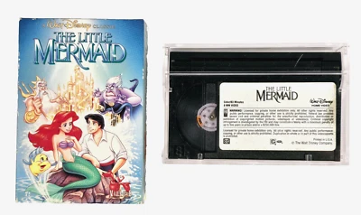 Vintage Walt Disney Classic THE LITTLE MERMAID Video 8 Home Video - Image 1 of 4