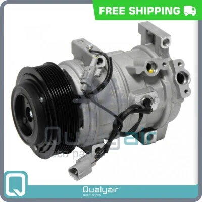 Компрессор переменного тока 10SR19C подходит для Lexus LX570 / Toyota Land Cruiser, Sequoia QR - Изображение 1 из 4