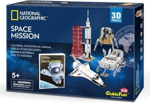 CubicFun National Geographic Space Mission 3D Puzzle - 80 Pieces - Picture 1 of 2