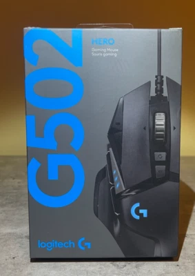 Logitech G502 Hero Gaming Mouse 11 Programmable Buttons NEW OPEN BOX - Image 1 of 4