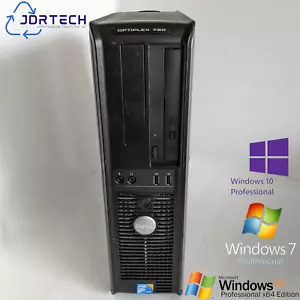 Customizable Retro Dell Optiplex 780 DT Core2Duo SSD 16GB Windows XP Pro W7 CNC - Picture 1 of 10