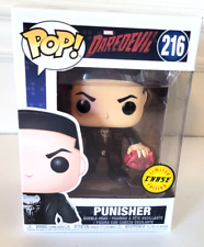 Funko Pop! Marvel Netflix Daredevil Punisher #216 Chase Edition W/Pop Protector