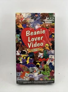 Beanie Baby Lover Video (VHS, 1998) Ty Beanie Baby Plush Doll Collector Video - Picture 1 of 9