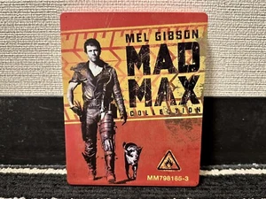 Mad Max Collection Blu-Ray Steelbook Beyond Thunderdome Road Warrior Trilogy - Picture 1 of 4