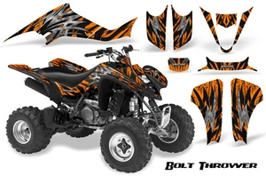 SUZUKI LTZ 400 KAWASAKI KFX 400 03-08 GRAPHICS KIT CREATORX DECALS BTO - Picture 1 of 1