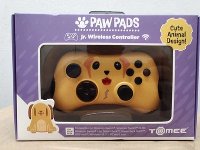 Tomee Paw Pads Puppy Themed Nintendo Switch Windows PC Kids Wireless Controller - Image 1 of 4