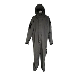 Remploy Swift Responder 3 Training Coverall Grey Hooded Protective Cover Suit - Picture 1 of 18