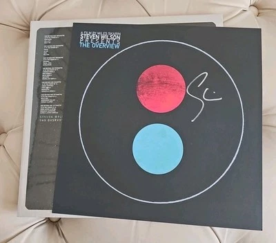 RARE Steven Wilson - The Overview (2025) SIGNED Print Edition Green Vinyl LP NEW - Image 1 of 4