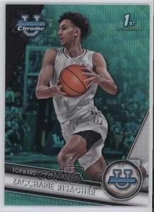 2023-24 Bowman Chrome - Zaccharie Risacher #9 Aqua Wave Refractor /299 (RC) - Picture 1 of 1