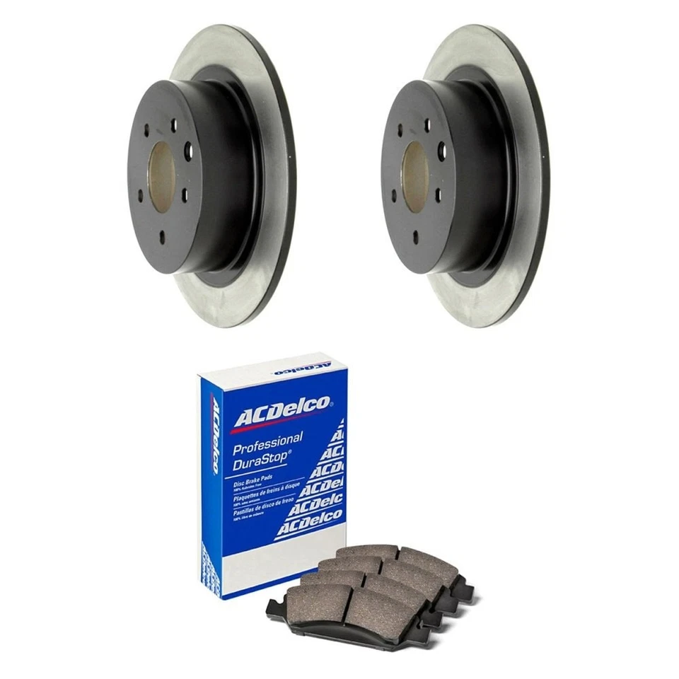 For Nissan Juke 2017 ACDelco BNDL-31003240 Gold Rear Brake Kit w Ceramic Pads Foto 1 de 4