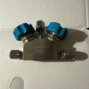 Ham-Let UCV Ultra Clean Diaphragm Valve, HMB1-4VKLRLR-GM4GF4GF4, SHIPSAMEDAY - Picture 1 of 3