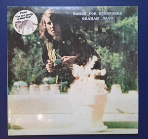 Vinyl LP Graham Nash Songs for Beginners Atlantic 5006 (SD 7204) - Bild 1 von 10