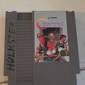 konami contra nintendo nes shooter action & adventure game cartridge ntsc-u/c