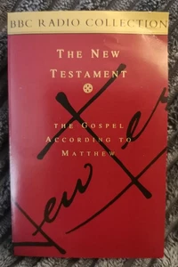 The New Testament - The Gospel According To Matthew (BBC Cassette Tape) - Imagen 1 de 2