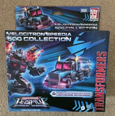 Walmart Excl Transformers Legacy Velocitron Speedia 500 RID SCOURGE MISB NEW - Image 1 of 4