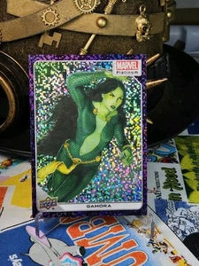 2023 Marvel Platinium PURPLE PIXELS - Gamora 39 33/35 - Picture 1 of 3