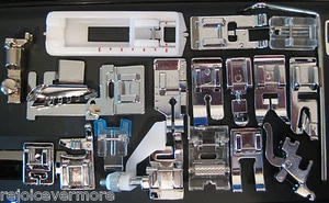 18 Feet / Set for Bernina Sewing Machine Artista, Aurora, Activa, and Virtuosa - Picture 1 of 2