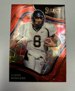 Selecciones del draft Panini Select 2022 Aaron Rodgers Red Lazer Prizm Field Level #126 - Imagen 1 de 2