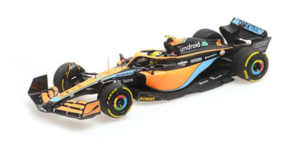 MINICHAMPS 1/43 - MCLAREN MCL36 - BAHREIN GP 2022 (L. NORRIS) 537224304