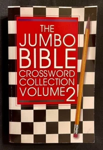THE  Jumbo BIBLE CROSSWORD COLLECTION Vol 2     1997 Paperback - Picture 1 of 2