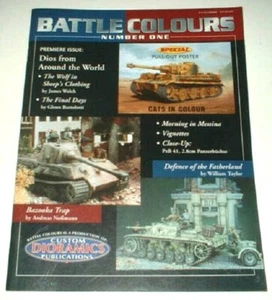 BATTLECOLOURS #1 - Tiger Poster, PzB 41, WWII Dioramas - Picture 1 of 1