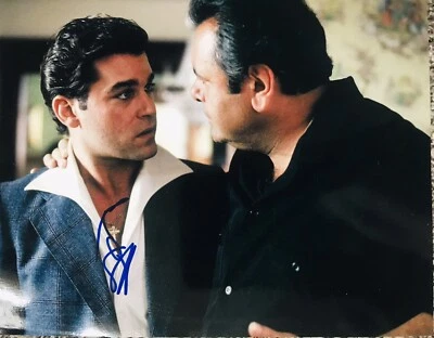 Ray Liotta Signed Martin Scorsese' Goodfellas 8x10 Photo In Person - Image 1 of 2