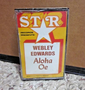 WEBLEY EDWARDS traditional Hawaii Calls DJ songs Tiny Bubbles cassette tape NWT - Picture 1 of 2