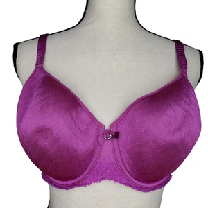 Chantelle Bra C Chic Spacer Underwire Light Lining Purple 36DD - Picture 1 of 4