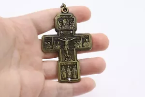 Holy Keychain Key Ring Chain Jesus Cross Crucifix Jerusalem Israel Christian - Picture 1 of 4