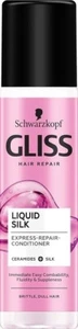 New Schwarzkopf Gliss Kur Liquid Silk Conditioner-spray for dull hair 200ml