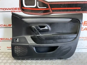 2012-2017 VW PASSAT CC DRIVER SIDE FRONT LEATHER DOOR CARD PANEL 3C8867012 - Picture 1 of 3