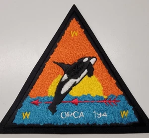 Orca Lodge 194 C-3 Chenille Vigil Triangle #8/62 Redwood Empire Council - Picture 1 of 2