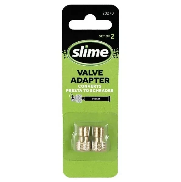 Slime 20270 Presta to Schrader Valve Adapter 2 count - Image 1 of 4
