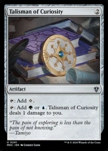 MTG - TALISMAN OF CURIOSITY - Karlov Manor Commander (U) - Picture 1 of 1