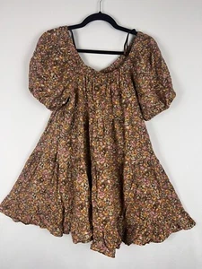 Wild Fable blau Blumenmusterkleid Größe S. Neu mit Etikett - Bild 1 von 6