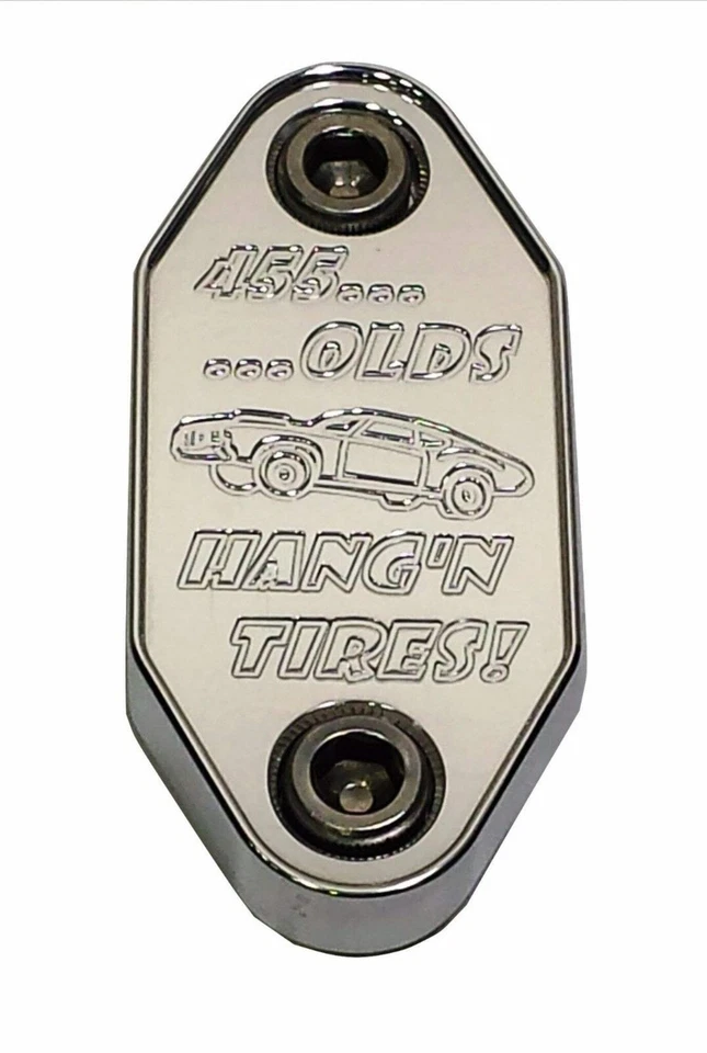 Bloque de placa de bomba de combustible Oldsmobile gráficos personalizados 442 Cutlass 455 CNC F031 Foto 1 de 4