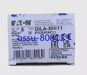 1PCS NEW EATON DILA-XHI11 auxiliary contact switch module - Bild 1 von 3