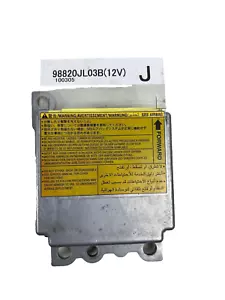 2010-13 INFINITI G37 SRS BAG MODULE 98820JL03B - Picture 1 of 3