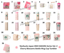 Starbucks Japan SAKURA 2024 2nd Cherry Blossom Mug Cup Bottle Tumbler STANLEY