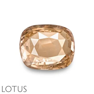 LOTUS Certificato CEYLON Padparadscha Zaffiro 6,64 ct. TRAMONTO non riscaldato naturale - Foto 1 di 5
