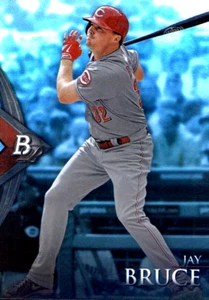 2014 Bowman Platinum Sapphire #68 Jay Bruce Cincinnati Reds - Picture 1 of 1
