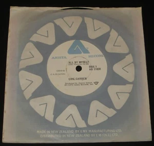 ERIC CARMEN - ALL BY MYSELF - 1976 NEW ZEALAND ARISTA 45 - 1970s POP - Picture 1 of 1