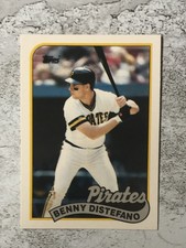 1989 Topps Traded - Tiffany Benny Distefano 25T Pittsburgh Pirates